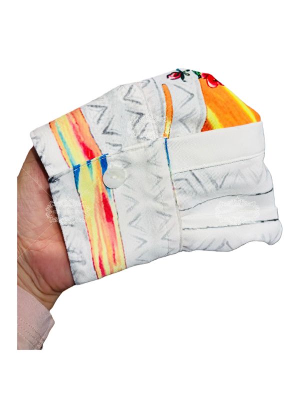 Kaos Luxe Crest Alami Hijau Putih | Galeri Mewah