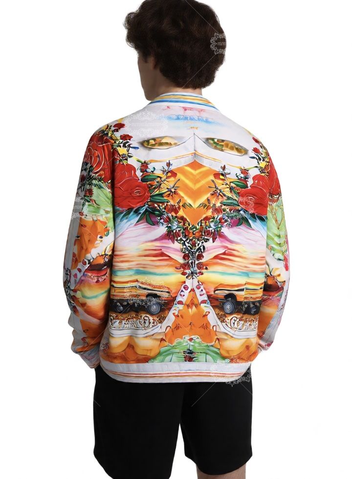 Kaos Luxe Crest Alami Hijau Putih | Galeri Mewah